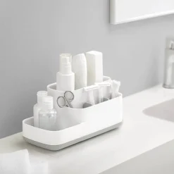 Joseph Joseph Easy-Store Bathroom Caddy - White/Grey -Bathroom Accessories 70513 d2