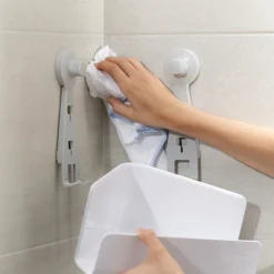 Joseph Joseph EasyStore Corner Shower Shelf With Removable Mirror -Bathroom Accessories 70549 d3