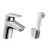 Hansgrohe Logis Single Lever Basin Mixer With Bidet Spray And 160cm Shower Hose 1 Hansgrohe Logis Single Lever Basin Mixer With Bidet Spray And 160cm Shower Hose -Bathroom Accessories 71290000 l