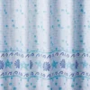 Aqualona Mosaic Blue Polyester Shower Curtain - W1800 X H1800mm 2 Aqualona Mosaic Blue Polyester Shower Curtain - W1800 X H1800mm -Bathroom Accessories 76798 d1
