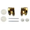 Universal Brass Hinge Set For Wooden Toilet Seats