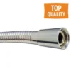 Euroshowers SuperLux Shower Hose - 125cm - Chrome -Bathroom Accessories 824l
