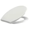Euroshowers - ONE Seat Universal Soft Close Toilet Seat - White -Bathroom Accessories 83311detail