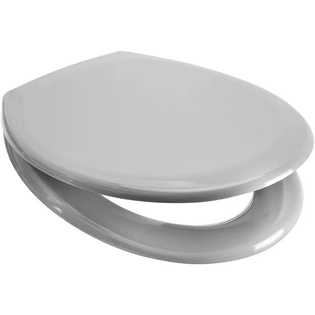 Euroshowers Rainbow Soft Close Toilet Seat - Light Grey 3 Euroshowers Rainbow Soft Close Toilet Seat - Light Grey