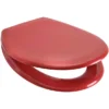 Euroshowers Rainbow Soft Close Toilet Seat - Red -Bathroom Accessories 84480 l