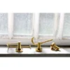 Miller Bond Polished Untreated Brass Single Hook -Bathroom Accessories 8722mp d3