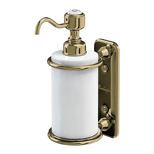 Burlington Gold Single Soap Dispenser 3 Burlington Gold Single Soap Dispenser
