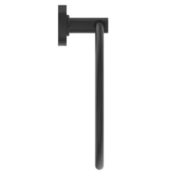 Ideal Standard Silk Black IOM Towel Ring 7 Ideal Standard Silk Black IOM Towel Ring -Bathroom Accessories a9130xg d1