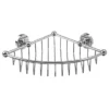 Heritage Corner Wire Basket - Chrome -Bathroom Accessories acob04c l