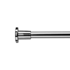 Croydex 8' 6" Self Supporting Telescopic Shower Cubicle Rod - Chrome -Bathroom Accessories ad102000ai1