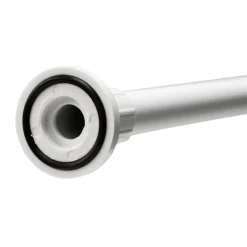 Croydex 8' 6" Telescopic White Shower Rod -Bathroom Accessories ad102022ai1