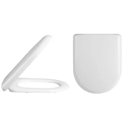 Alaska Luxury D-Shaped Soft Close Top-Fixing Toilet Seat