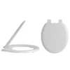 Alaska Traditional Toilet Seat With Plastic Hinges -Bathroom Accessories al33 l