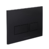 BagnoDesign Aquaeco Matt Black Dual Flush Plate With Square Buttons 1 BagnoDesign Aquaeco Matt Black Dual Flush Plate With Square Buttons -Bathroom Accessories aqe k5231 k esg4 l2