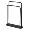 Aspen Black Free Standing Towel Stand