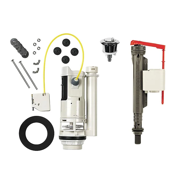 Wirquin Kayla Cable Operated Dual Flush Valve Universal Bottom Entry Fitting Pack 3 Wirquin Kayla Cable Operated Dual Flush Valve Universal Bottom Entry Fitting Pack