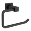 Arezzo Square Matt Black 4-Piece Bathroom Accessory Pack