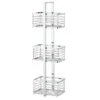Arezzo 3-Tier Freestanding Shower Caddy Chrome -Bathroom Accessories azfsccp