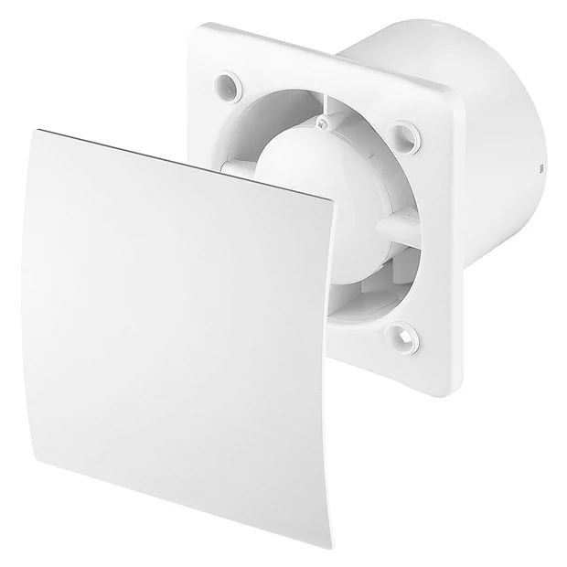 Arezzo 100mm Silent Extractor Fan - Pull Cord Switch - White 4 Arezzo 100mm Silent Extractor Fan - Pull Cord Switch - White - Image 2