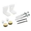 Arezzo WC Pan Floor Fixing Kit Brushed Brass -Bathroom Accessories azscbb l