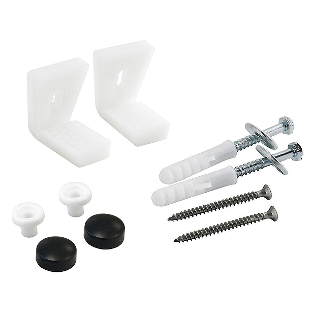 Arezzo WC Pan Floor Fixing Kit Matt Black 3 Arezzo WC Pan Floor Fixing Kit Matt Black