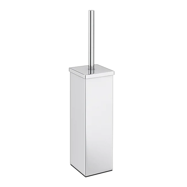 Arezzo Square Toilet Brush Chrome 4 Arezzo Square Toilet Brush Chrome - Image 2