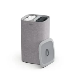 Joseph Joseph Tota 60L Laundry Separation Basket - Grey -Bathroom Accessories basket image one