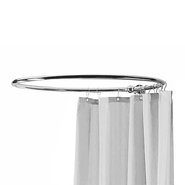 Bayswater Round Traditional Shower Curtain Rail 3 Bayswater Round Traditional Shower Curtain Rail