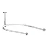 Bayswater U-Shaped Traditional Shower Curtain Rail
