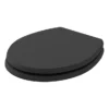 Bayswater Matt Black Fitzroy Soft Close Toilet Seat -Bathroom Accessories bayf149 l
