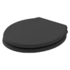 Bayswater Matt Black Porchester Soft Close Toilet Seat -Bathroom Accessories bayf154 l