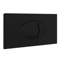 Cruze Dual Flush Concealed WC Cistern Incl. Large Matt Black Push Button Plate -Bathroom Accessories cbkpb01l
