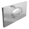 Cruze Large Chrome Push Button Plate -Bathroom Accessories ccpb01 nd1
