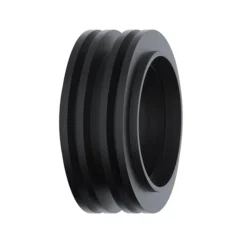 Cruze Dual Flush Concealed WC Cistern Incl. Large Matt Black Push Button Plate