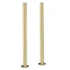Chatsworth Standpipes For Freestanding Bath Taps Brushed Brass -Bathroom Accessories chtsspbb l