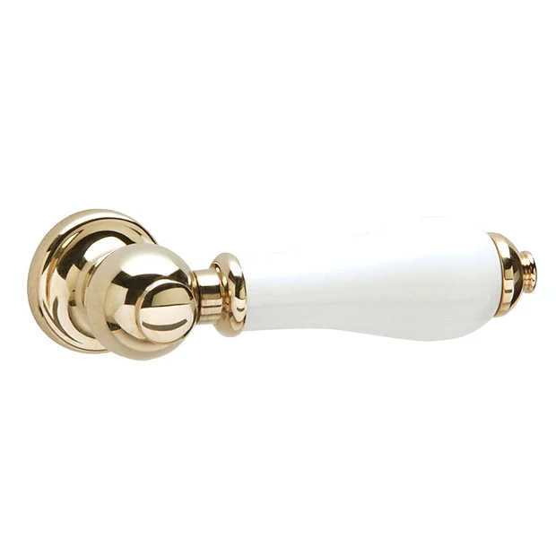 Heritage - Traditional Cistern Lever - Vintage Gold 4 Heritage - Traditional Cistern Lever - Vintage Gold - Image 2