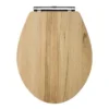 Carlton Natural Walnut Wooden Soft Close Toilet Seat 1 Carlton Natural Walnut Wooden Soft Close Toilet Seat -Bathroom Accessories cts599 l