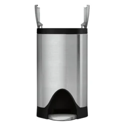 Simplehuman 10 Litre Butterfly Pedal Bin - Brushed Steel 9 Simplehuman 10 Litre Butterfly Pedal Bin - Brushed Steel -Bathroom Accessories cw1899 d3