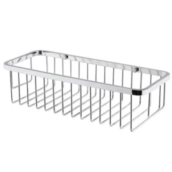 Arezzo Chrome 300mm Wire Shower Basket -Bathroom Accessories czchr29d1
