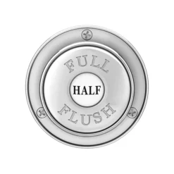 Chatsworth Premium Chrome Plated Brass Dual Flush WC Push Button -Bathroom Accessories dfb001 d1