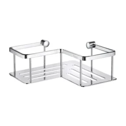 Smedbo Sideline Corner Soap Basket - Polished Chrome