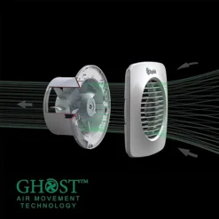 Xpelair Simply Silent Timer Controlled Round Extractor Fan