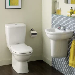 Ideal Standard Alto Toilet Seat & Cover With Stainless Steel Hinges -Bathroom Accessories e759001.ai1