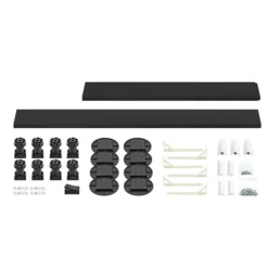 Leg + Panel Riser Kit For Black Slate Square + Rectangular Trays (over 1200mm)