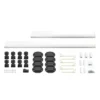 Leg + Panel Riser Kit For White Slate Square + Rectangular Trays (over 1200mm) -Bathroom Accessories extktksr l