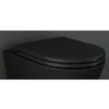 RAK Feeling Soft Close Seat In Matt Black 1 RAK Feeling Soft Close Seat In Matt Black -Bathroom Accessories feeseat504 l