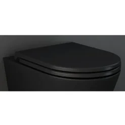 RAK Feeling Soft Close Seat In Matt Black