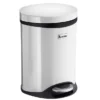 Smedbo Outline Lite 6 Litre Pedal Bin - White -Bathroom Accessories fk662 l
