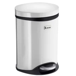 Smedbo Outline Lite 6 Litre Pedal Bin - White