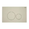 RAK Ecofix Matt Greige Dual Flush Plate With Round Buttons -Bathroom Accessories fsrakppl003505 l